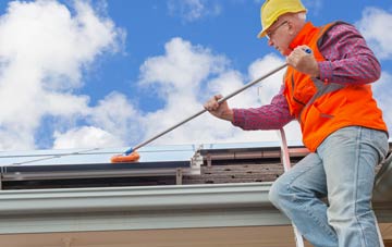 Silwick soft wash roof cleaning